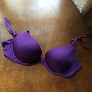Dark Purple Victoria Secret Push Up Bra